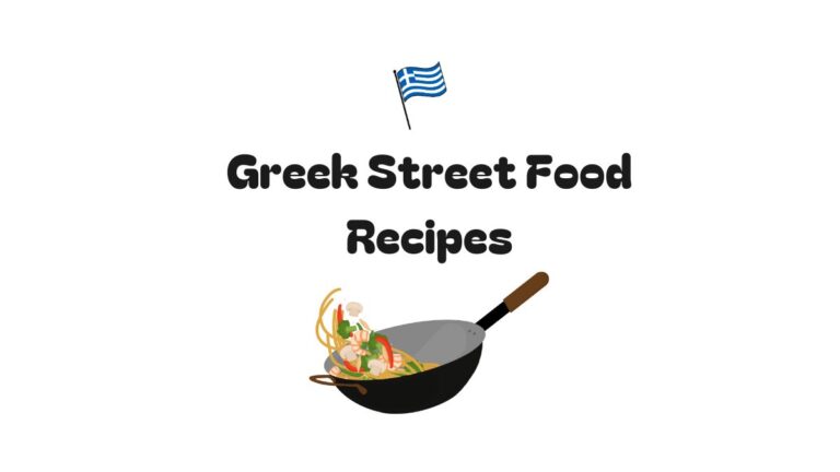 Greek Street food recipes