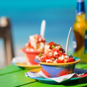 conch salad bahamian street food