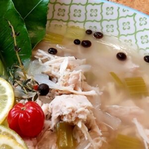 chicken souse bahamian street food