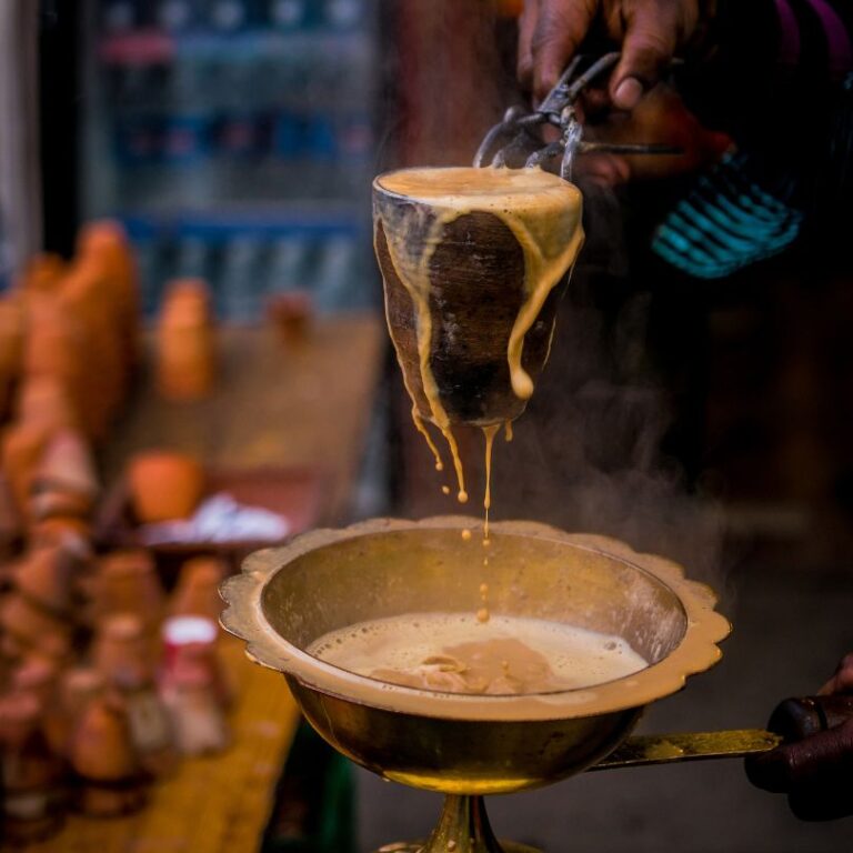 masala chai indian street food