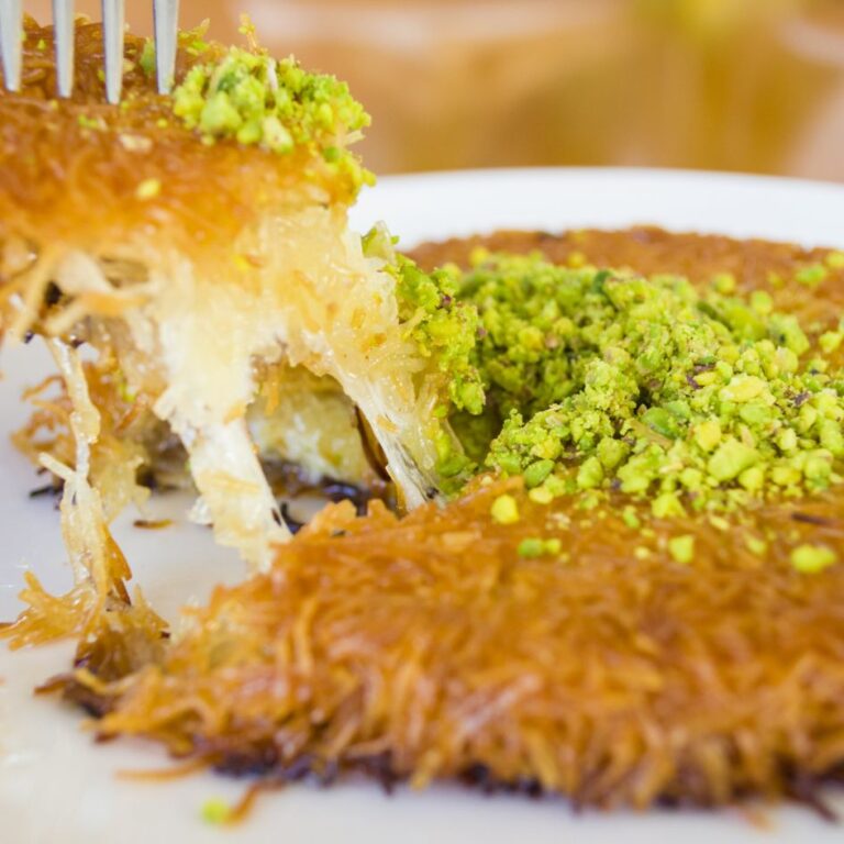 Kunafa Recipe egyptian street food