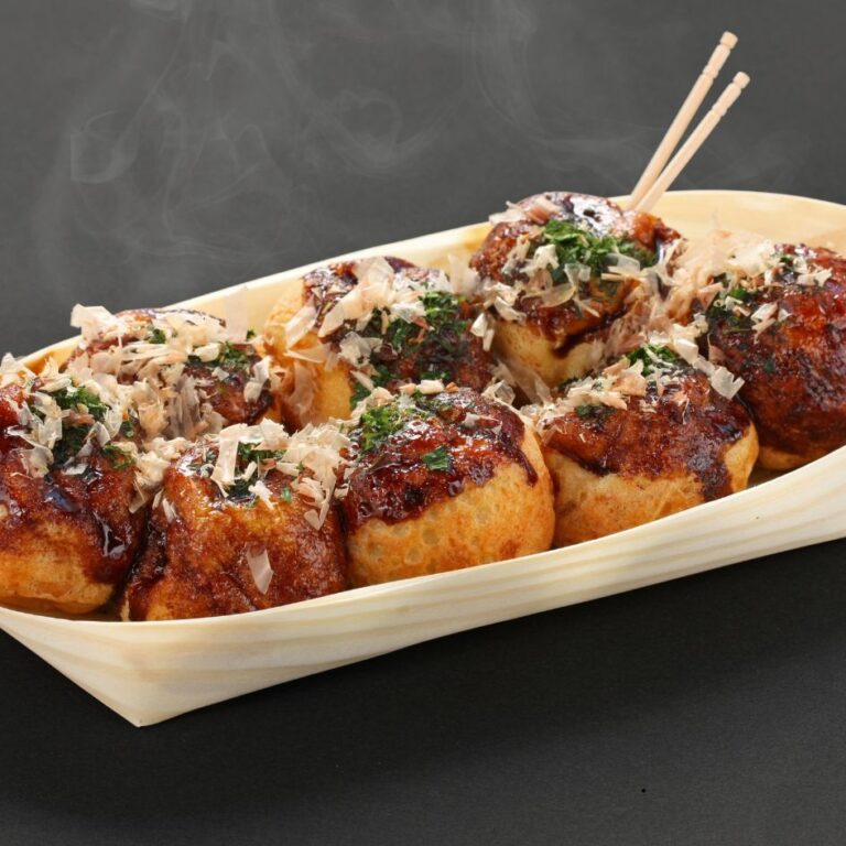 Takoyaki japanese street food