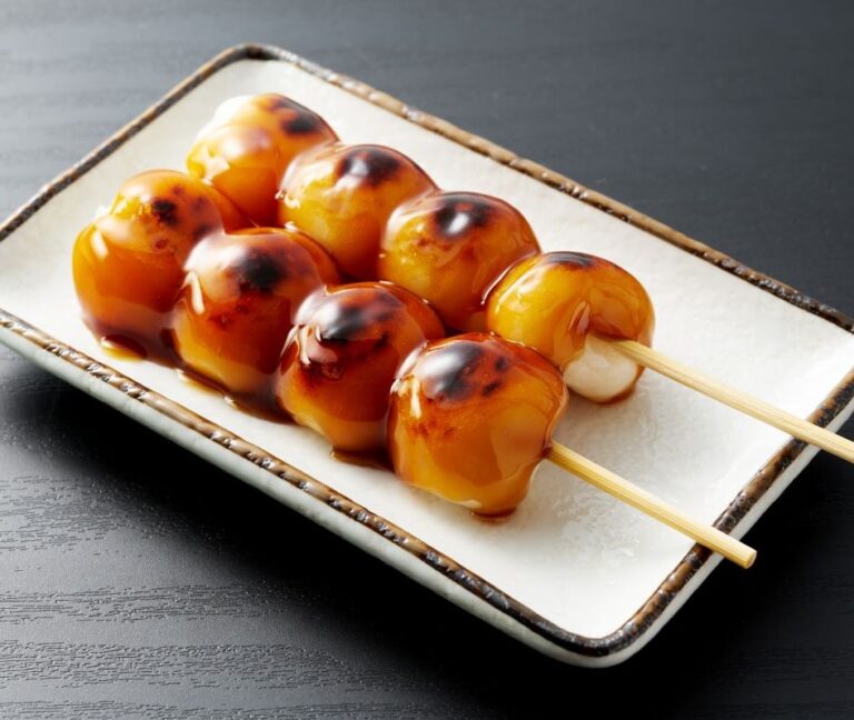 Dango japanese street food recipe