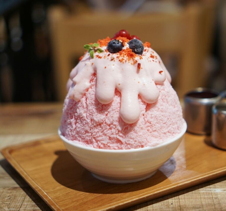 Kakigori japanese street food recipe