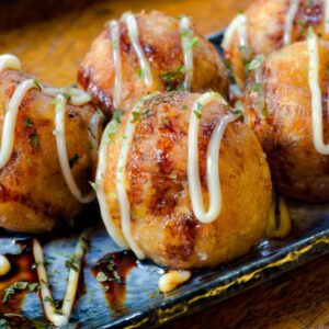 Takoyaki japanese Recipe street food